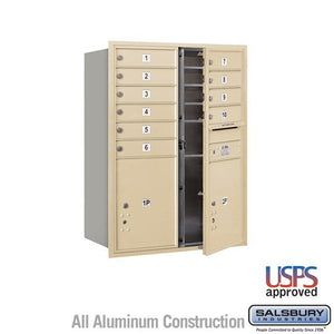 4C Recessed Mounted Mailboxes