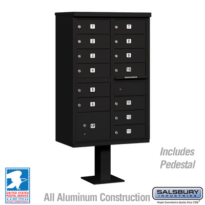 13 Door CBU w/ 1 Parcel Door