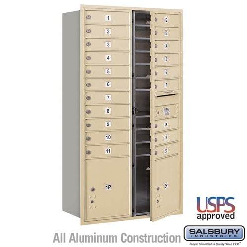 4C Horizontal 20 Door