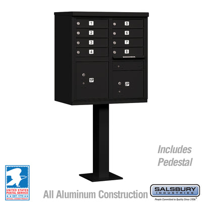 8 Door CBU w/ 2 Parcel Doors / Salsbury Industries
