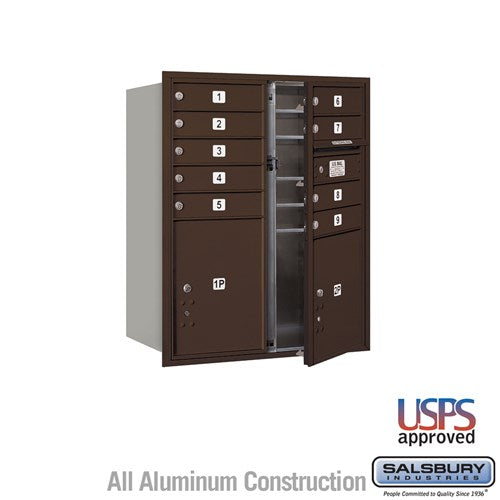 4C Mailbox with 9 Doors and 2 Parcel Lockers