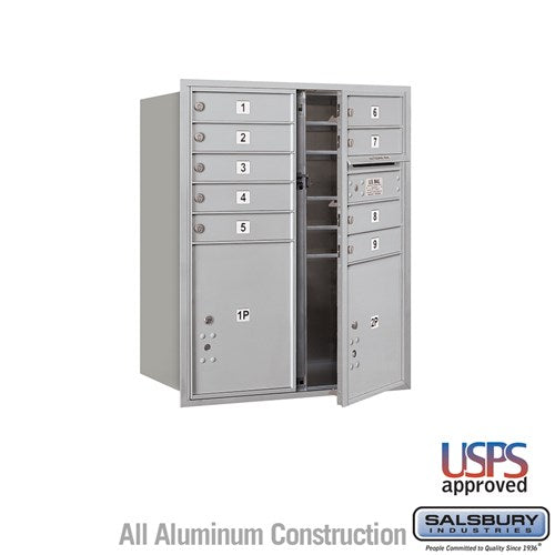 4C Mailbox with 9 Doors and 2 Parcel Lockers