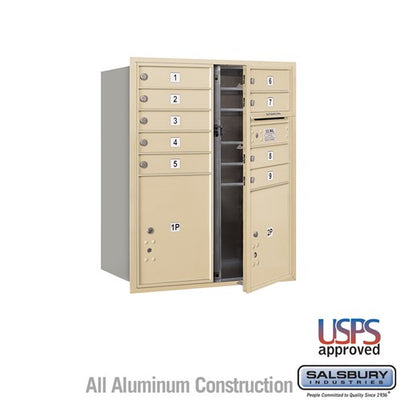 4C Mailbox with 9 Doors and 2 Parcel Lockers