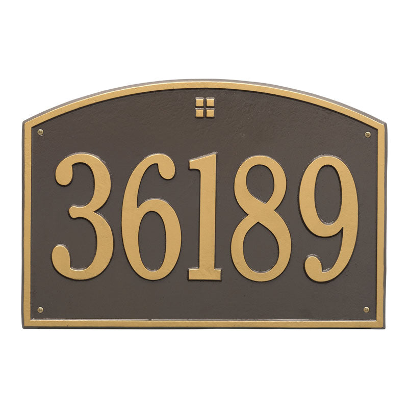 Cape Charles - Estate Wall - One Line - Bronze/Gold