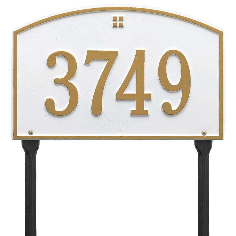 Cape Charles - Standard Lawn - One Line - White/Gold