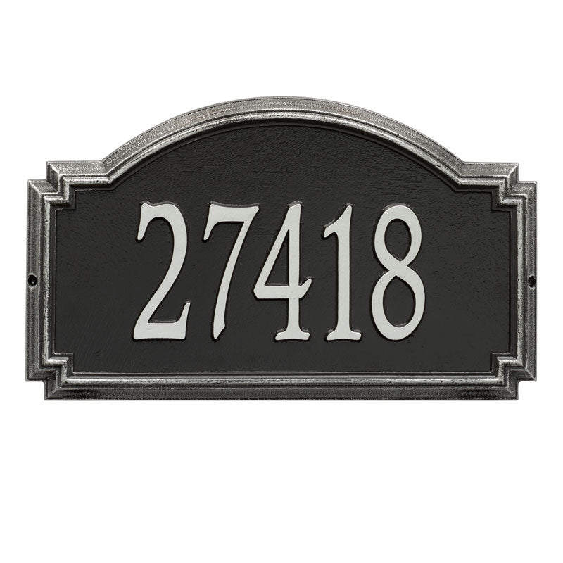 Williamsburg - Estate Wall - One Line - Black/Silver