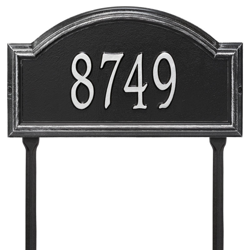 Providence Arch - Standard Lawn - One Line - Black/Silver