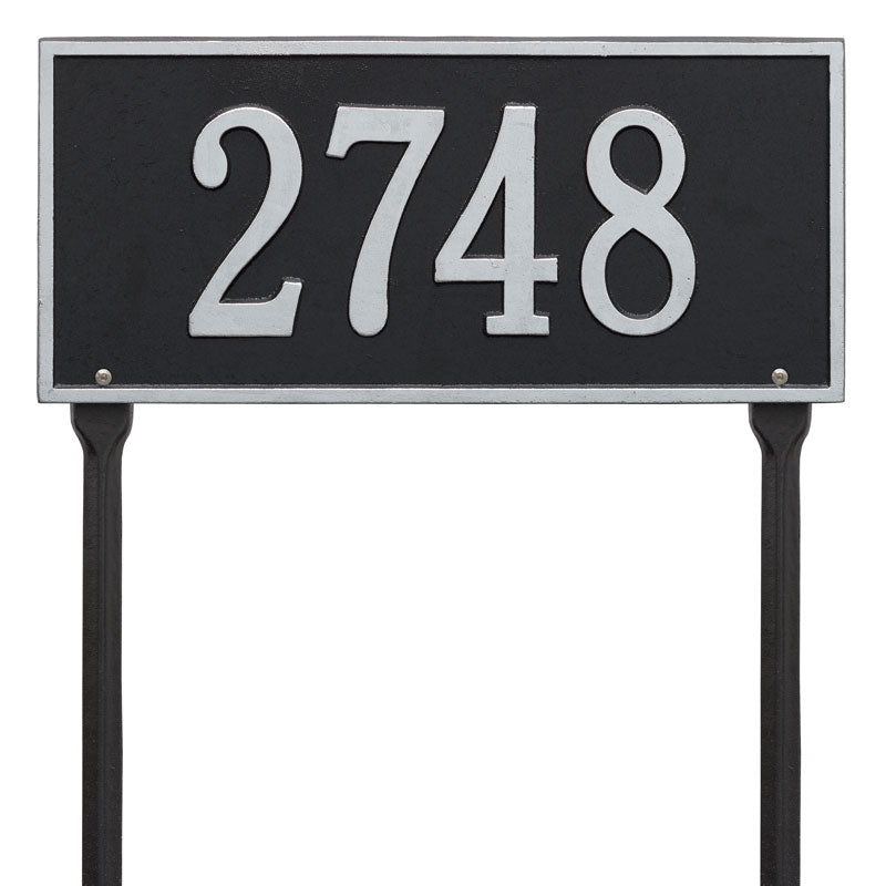 Hartford - Standard Lawn - One Line - Black/Silver