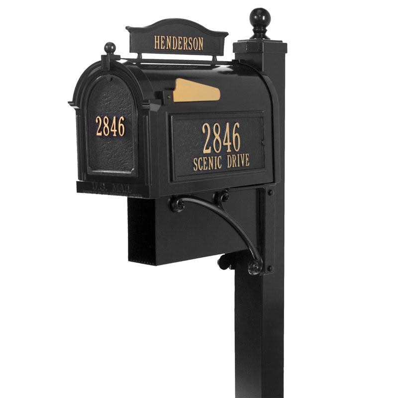 Ultimate Mailbox Package - Black