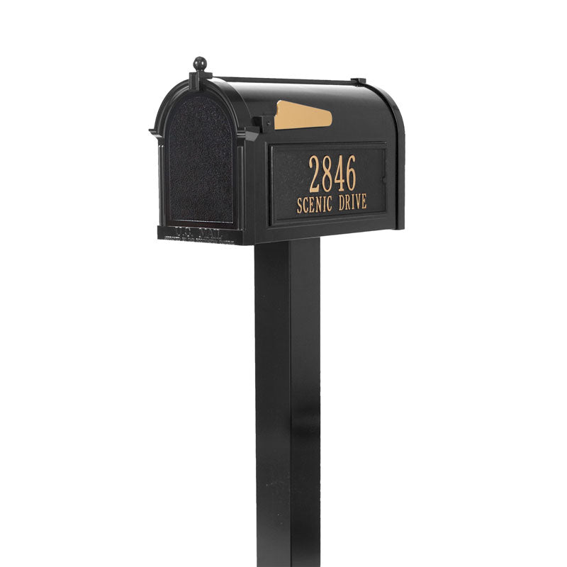 Premium Mailbox Package - Black