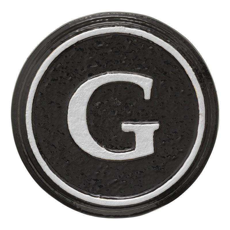 Balmoral Personalized Monogram - Black/Silver