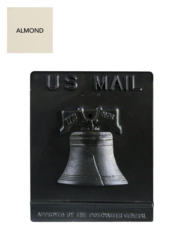 Mailbox Door w/ Bell Logo (DR 4) - Almond