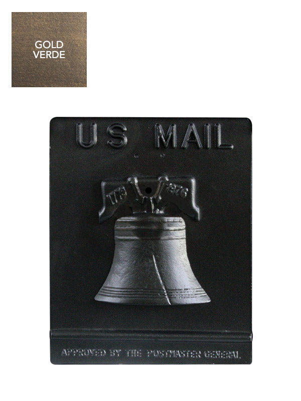 Mailbox Door w/ Bell Logo (DR 4) - Gold Verde (extra cost)