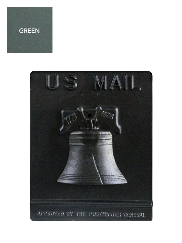 Mailbox Door w/ Bell Logo (DR 4) - Green