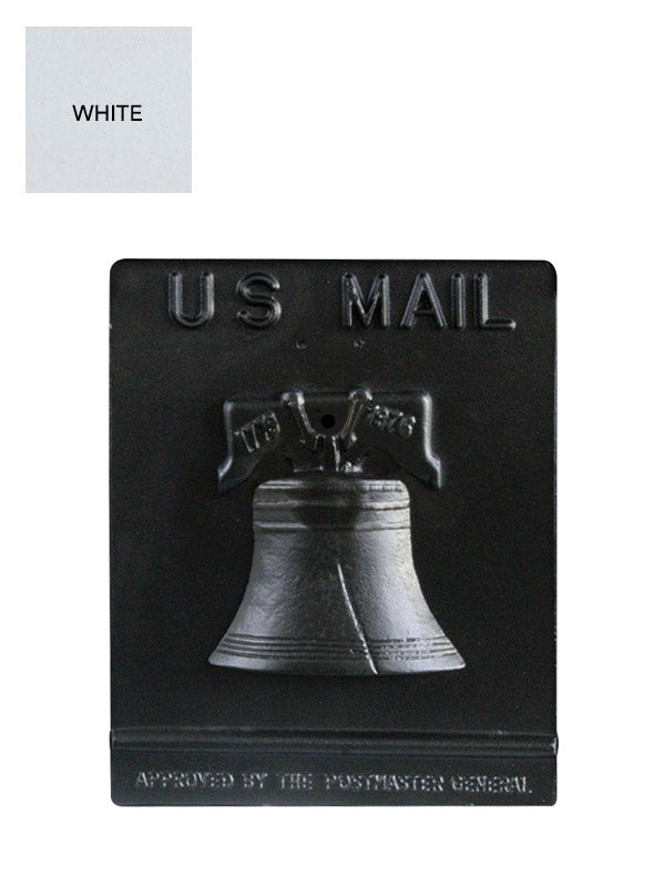 Mailbox Door w/ Bell Logo (DR 4) - White