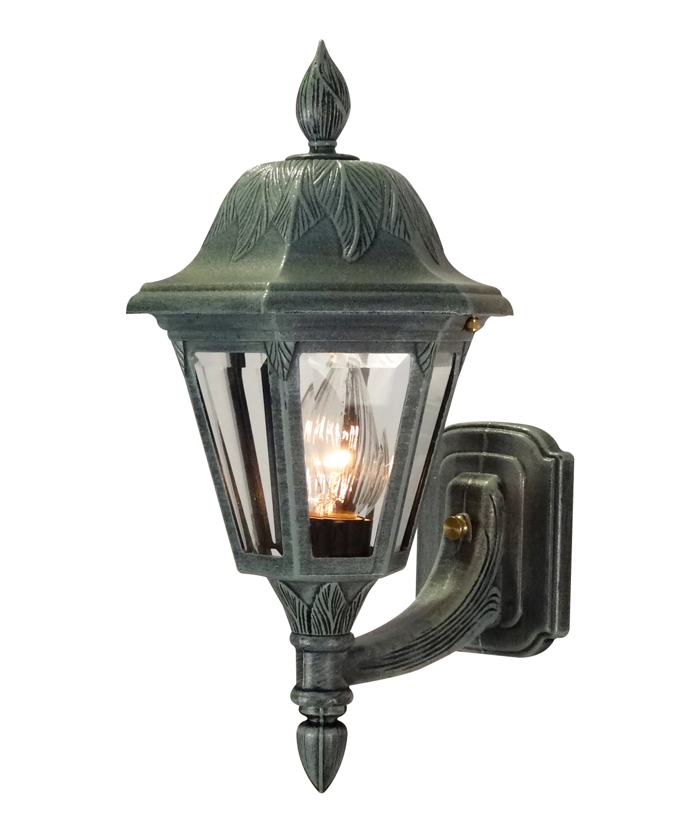 Floral F-1947-VG-BV Small Bottom Mount Light  – Short Tail
