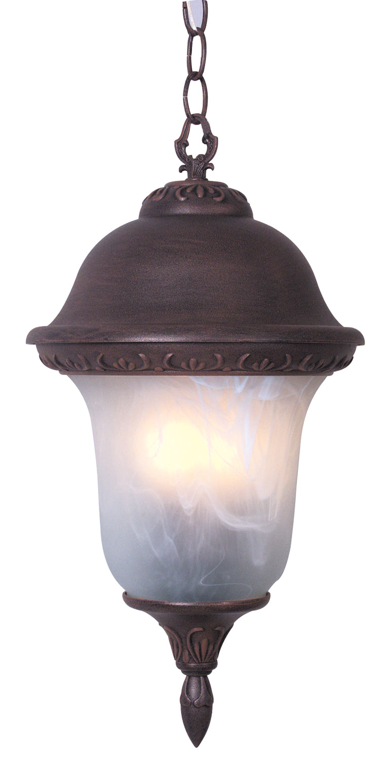 Glenn Aire Large Chain Pendent Light with Alabaster Glass