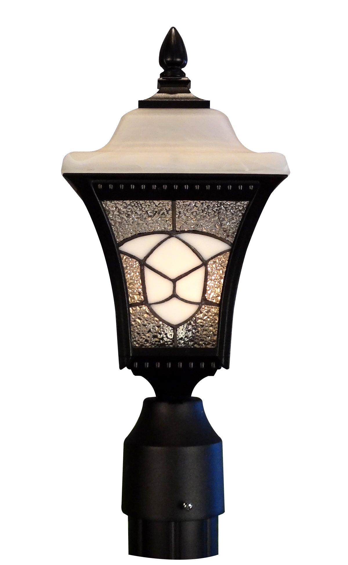 Abington F-3980-BLK Large Post Mount Light
