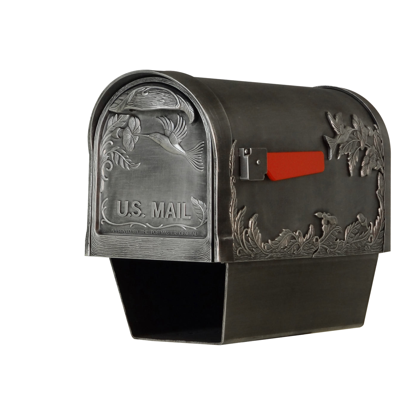 SCB-2005-SW Hummingbird Curbside Mailbox with Paper Tube