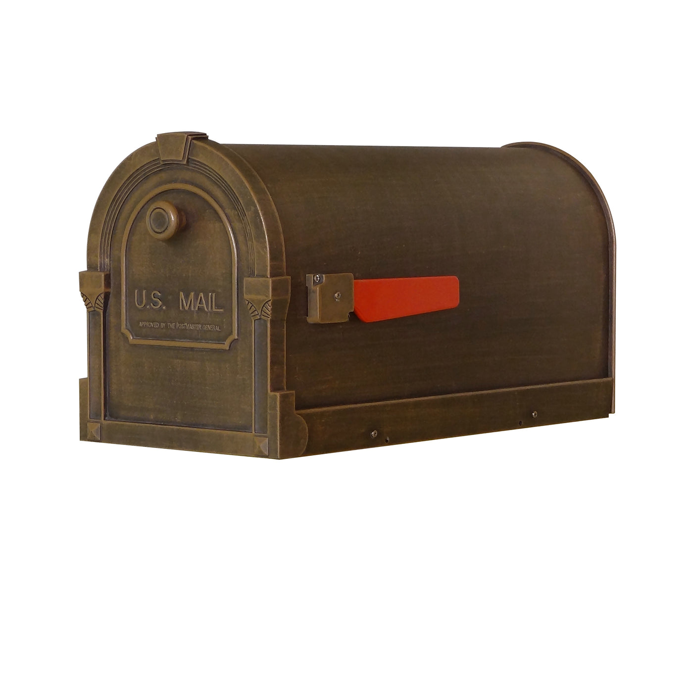 SCS-1014-CP Savannah Curbside Mailbox Decorative Aluminum Mailbox