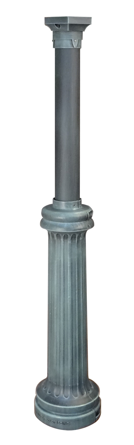 SPK-590-VG Bradford Wrap Around Base Kit, Direct Burial Mailbox Post